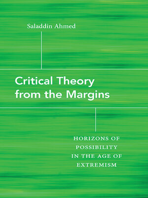 cover image of Critical Theory from the Margins